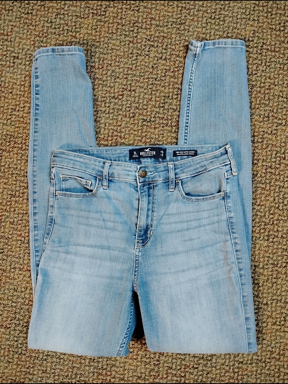 Hollister Light Blue Women's Skinny Jeans